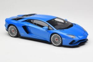 Lamborghini Aventador S LP740-4 Blue Nila AUTOart 1:18 79134 Metāls — attēls 6 no 8