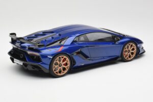 Lamborghini Aventador SVJ Zils GT Spirit 1:18 GTS18512BL Sveķi — attēls 2 no 6