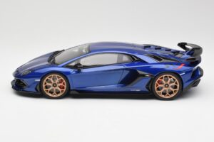 Lamborghini Aventador SVJ Zils GT Spirit 1:18 GTS18512BL Sveķi — attēls 3 no 6