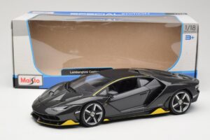 Lamborghini Centenario Pelēks Maisto 1:18 31386-M1 Metāls — attēls 8 no 8