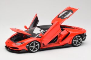 Lamborghini Centenario Sarkans Maisto 1:18 31386 Metāls — attēls 2 no 8