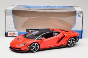 Lamborghini Centenario Sarkans Maisto 1:18 31386 Metāls — attēls 8 no 8