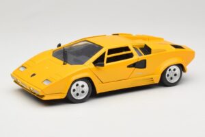 Lamborghini Countach TC Dzeltens Tonka 1:18 09035-R1 Metāls