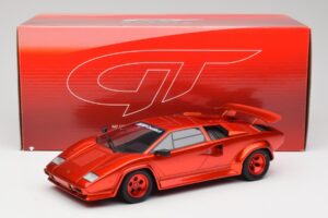 Lamborghini Countach Turbo Koenig Specials Sarkans GT Spirit 1:18 GT134 Sveķi — attēls 6 no 6