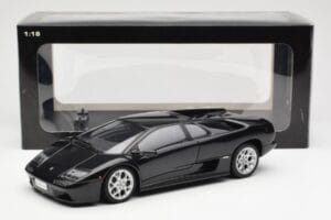 Lamborghini Diablo 6.0 Melns AUTOart 1:18 74528 Metāls — attēls 8 no 8