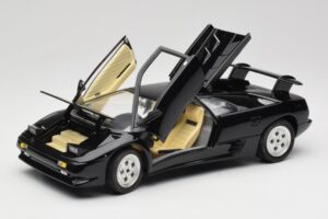 Lamborghini Diablo Melns Mira 1:18 6107 Metāls — attēls 2 no 8
