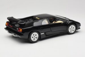 Lamborghini Diablo Melns Mira 1:18 6107 Metāls — attēls 3 no 8