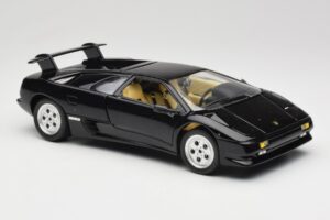 Lamborghini Diablo Melns Mira 1:18 6107 Metāls — attēls 6 no 8