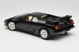 Lamborghini Diablo Melns Mira 1:18 6107 Metāls — attēls 7 no 8