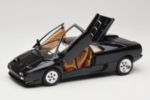 Lamborghini Diablo Melns Tonka 1:18 09035-M1 Metāls — attēls 2 no 8