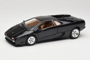 Lamborghini Diablo Melns Tonka 1:18 09035-M1 Metāls