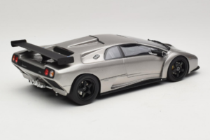 Lamborghini Diablo GT-R Sudrabs Kyosho 1:18 KSR18509S Sveķi — attēls 2 no 6