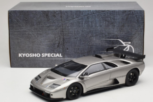 Lamborghini Diablo GT-R Sudrabs Kyosho 1:18 KSR18509S Sveķi — attēls 6 no 6