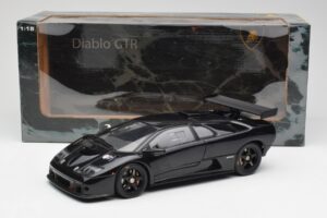 Lamborghini Diablo GTR Melns AUTOart 1:18 74522 Metāls — attēls 8 no 8
