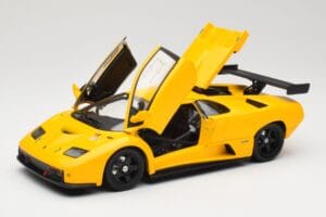 Lamborghini Diablo GTR Dzeltens Hot Wheels 1:18 53885 Metāls — attēls 2 no 8