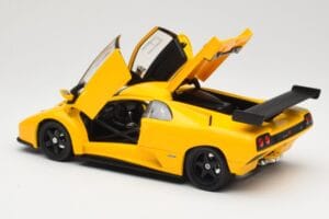 Lamborghini Diablo GTR Dzeltens Hot Wheels 1:18 53885 Metāls — attēls 5 no 8