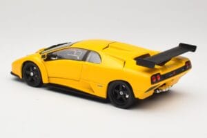 Lamborghini Diablo GTR Dzeltens Hot Wheels 1:18 53885 Metāls — attēls 7 no 8