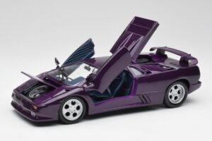 Lamborghini Diablo Jota Violets Maisto 1:18 50276 Metāls — attēls 2 no 8