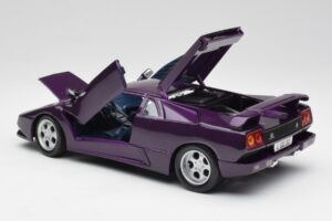 Lamborghini Diablo Jota Violets Maisto 1:18 50276 Metāls — attēls 5 no 8