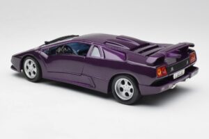 Lamborghini Diablo Jota Violets Maisto 1:18 50276 Metāls — attēls 7 no 8