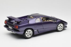 Lamborghini Diablo Violets Maisto 1:18 3028 Metāls — attēls 3 no 8