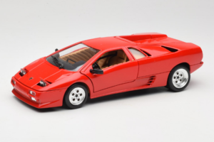 Lamborghini Diablo Sarkans Tonka 1:18 59400 Metāls