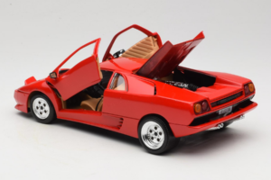 Lamborghini Diablo Sarkans Tonka 1:18 59400 Metāls — attēls 5 no 8