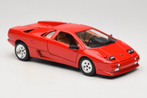 Lamborghini Diablo Sarkans Tonka 1:18 59400 Metāls — attēls 6 no 8