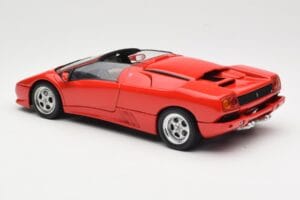 Lamborghini Diablo Roadster Sarkans AUTOart 1:18 70091 Metāls — attēls 7 no 8