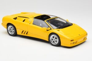 Lamborghini Diablo Roadster Dzeltens AUTOart 1:18 70092 Metāls — attēls 6 no 8