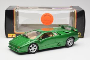 Lamborghini Diablo SE Zaļš Maisto 1:18 50303 Metāls — attēls 8 no 8