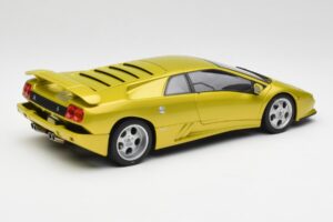Lamborghini Diablo SE30 Anniversary Edition Dzeltens Spyder AUTOart 1:18 79157 Metāls — attēls 3 no 8