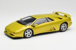Lamborghini Diablo SE30 Anniversary Edition Dzeltens Spyder AUTOart 1:18 79157 Metāls