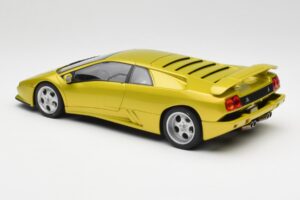Lamborghini Diablo SE30 Anniversary Edition Dzeltens Spyder AUTOart 1:18 79157 Metāls — attēls 7 no 8