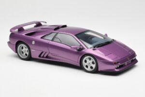 Lamborghini Diablo SE30 Jota Metallic Lillā AUTOart 1:18 79142 Kompozīts — attēls 6 no 8