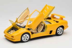Lamborghini Diablo Dzeltens Bburago 1:18 3041 Metāls — attēls 2 no 8