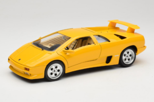 Lamborghini Diablo Dzeltens Bburago 1:18 3041 Metāls