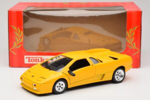 Lamborghini Diablo Dzeltens Tonka 1:18 09035 Metāls — attēls 8 no 8