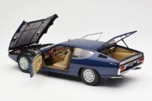 Lamborghini Espada Zils Metallic AUTOart 1:18 74502 Metāls — attēls 5 no 8