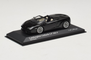 Lamborghini Gallardo LP560-4 Spyder Melns Minichamps 1:43 400103830 Metāls — attēls 2 no 5