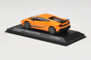 Lamborghini Gallardo LP570-4 Superleggera Oranžs Metallisks Minichamps 1:43 400103841 Metāls — attēls 3 no 5
