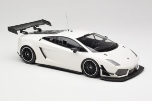 Lamborghini Gallardo LP600+ GT3 Bianco Monocerus Minichamps 1:18 151111102 Metāls — attēls 4 no 6