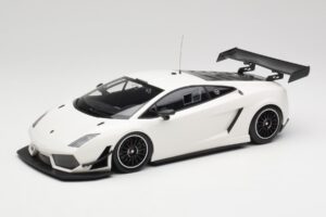 Lamborghini Gallardo LP600+ GT3 Bianco Monocerus Minichamps 1:18 151111102 Metāls