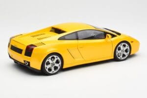 Lamborghini Gallardo Metallic Dzeltens AUTOart 1:18 74571 Metāls — attēls 3 no 8