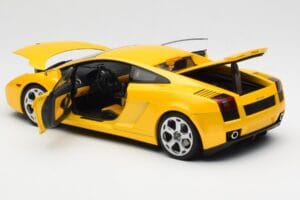 Lamborghini Gallardo Metallic Dzeltens AUTOart 1:18 74571 Metāls — attēls 5 no 8