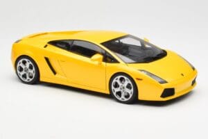 Lamborghini Gallardo Metallic Dzeltens AUTOart 1:18 74571 Metāls — attēls 6 no 8
