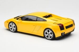 Lamborghini Gallardo Metallic Dzeltens AUTOart 1:18 74571 Metāls — attēls 7 no 8