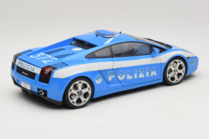 Lamborghini Gallardo Polizia AUTOart 1:18 74576 Metāls — attēls 3 no 8