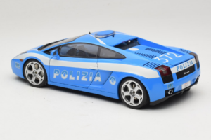 Lamborghini Gallardo Polizia AUTOart 1:18 74576 Metāls — attēls 7 no 8