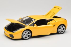 Lamborghini Gallardo Dzeltens Maisto 1:18 31655 Metāls — attēls 2 no 8